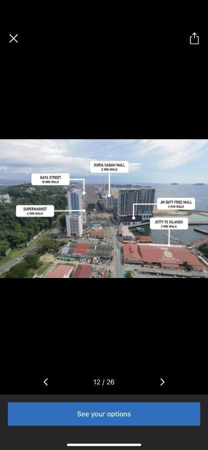 Botiza Suites At Jesselton Quay Kota Kinabalu Kültér fotó